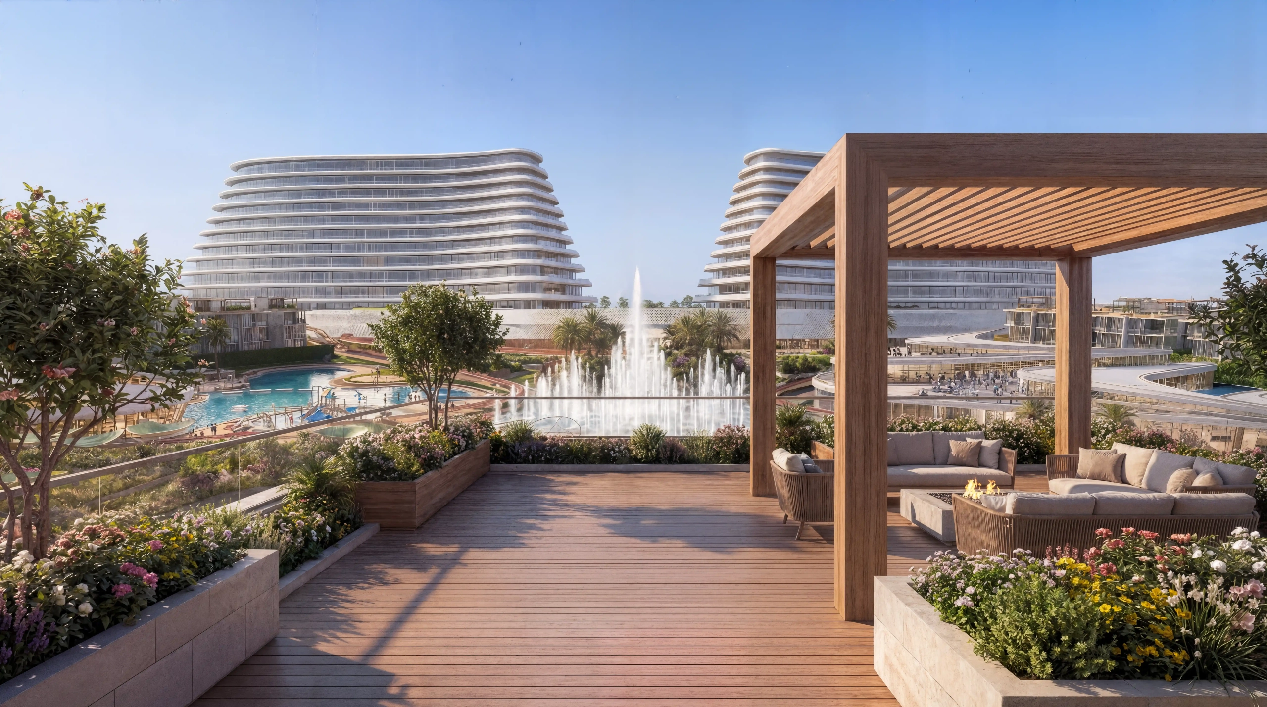 تراس پشتبام Greenz