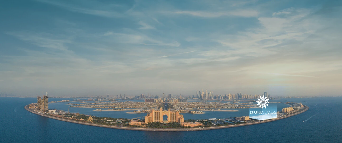 موقعیت Serenia Living در Palm Jumeirah