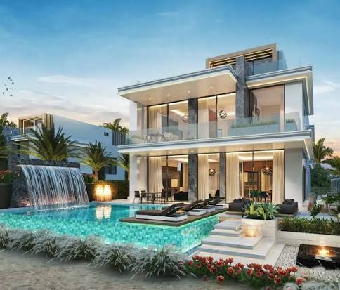 DAMAC Islands 2 · villa and pool