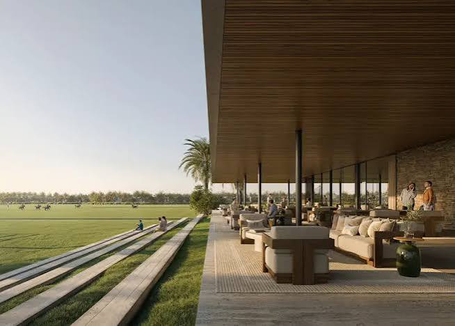 Grand Polo · اتاق خواب با دید زمین پولو