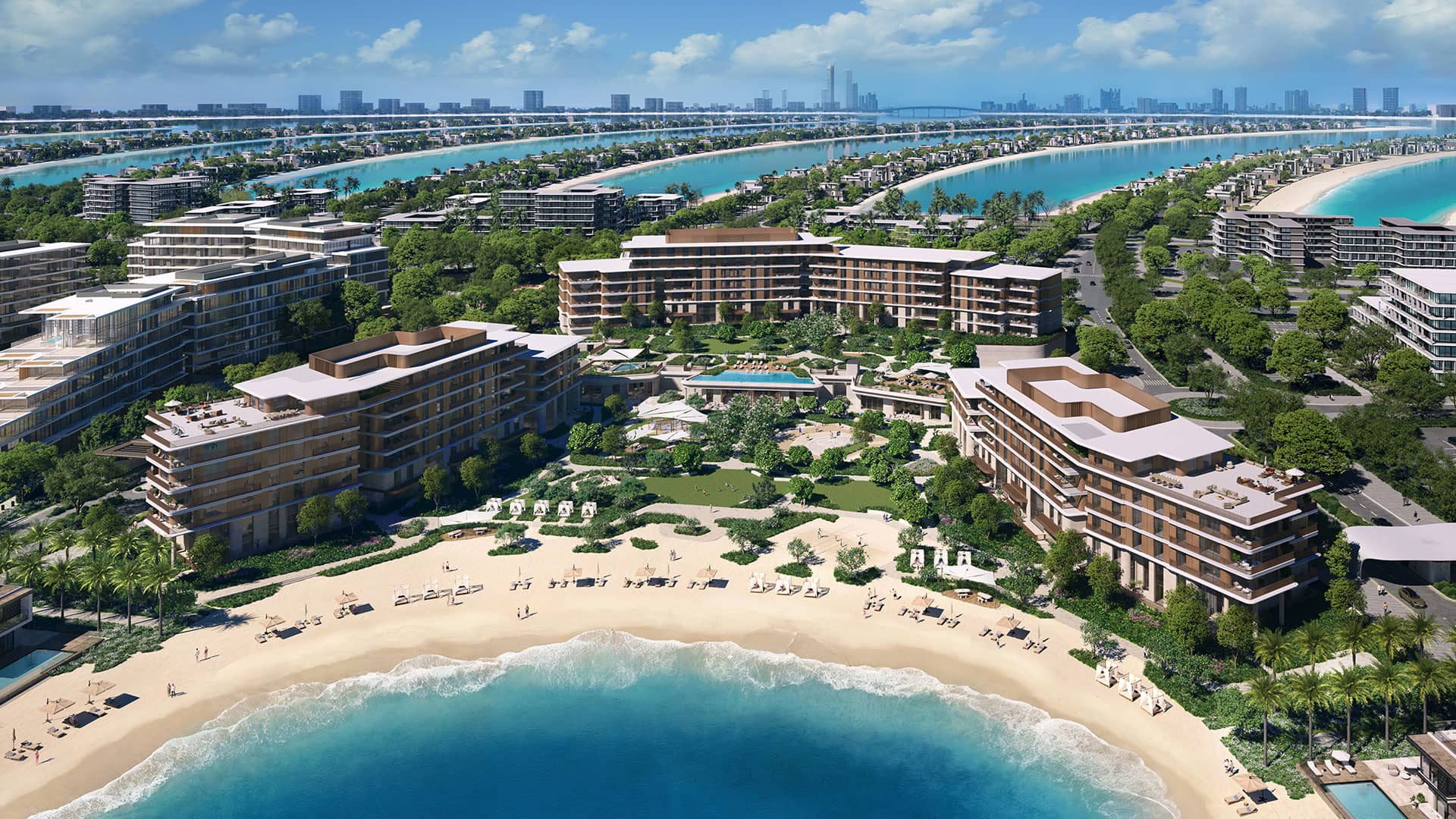 Palm Central Private Residences · نمای بیرونی