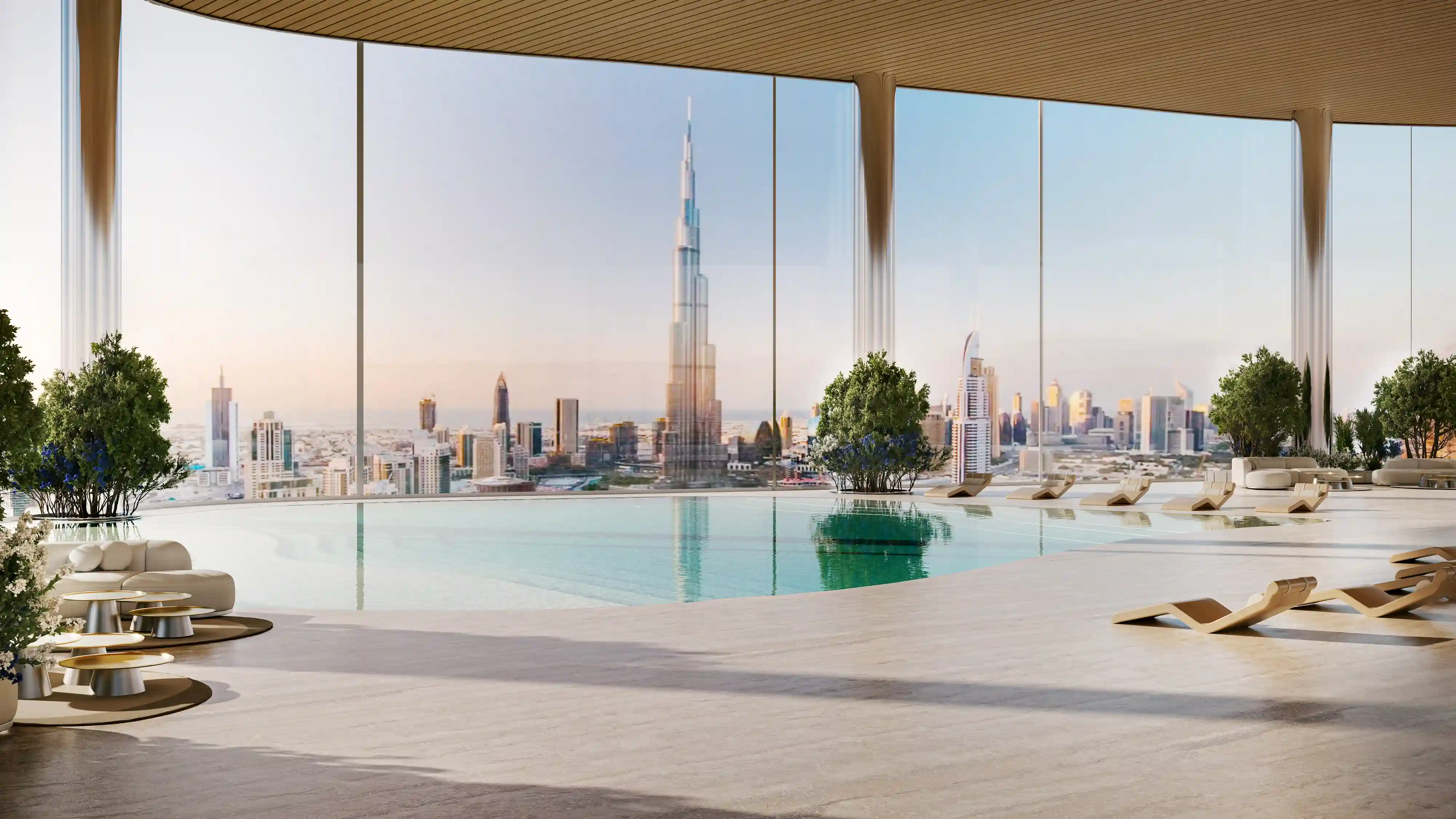 Bugatti Sky Mansion living space