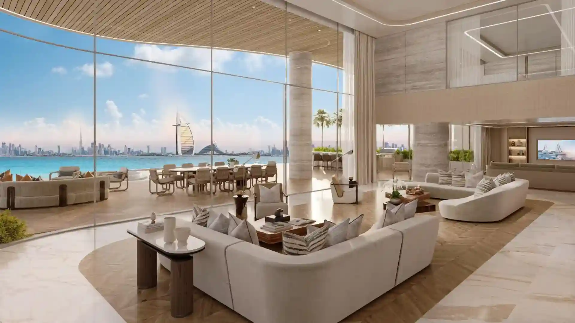 Raffles The Palm penthouse amenity