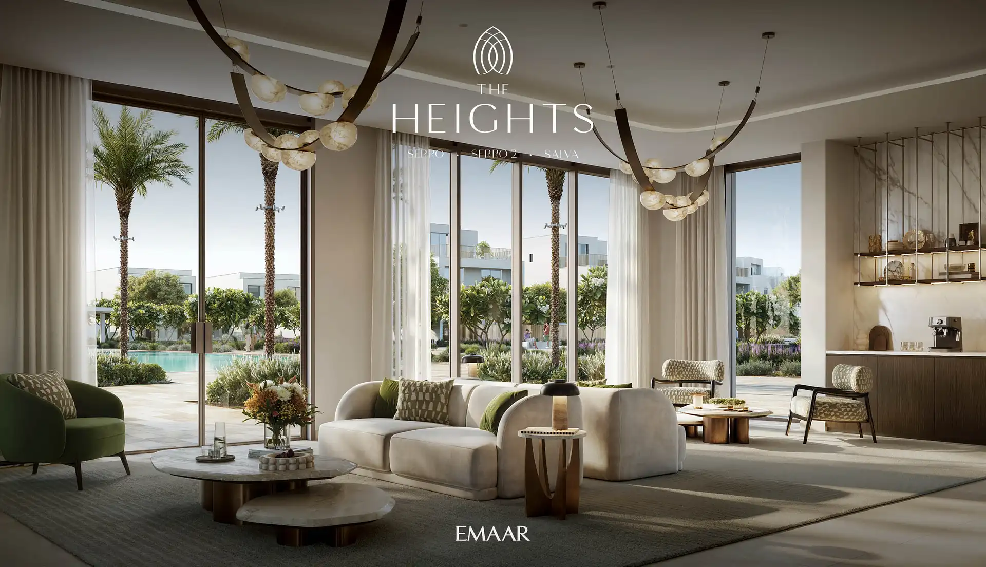 The Heights · فضای نشیمن