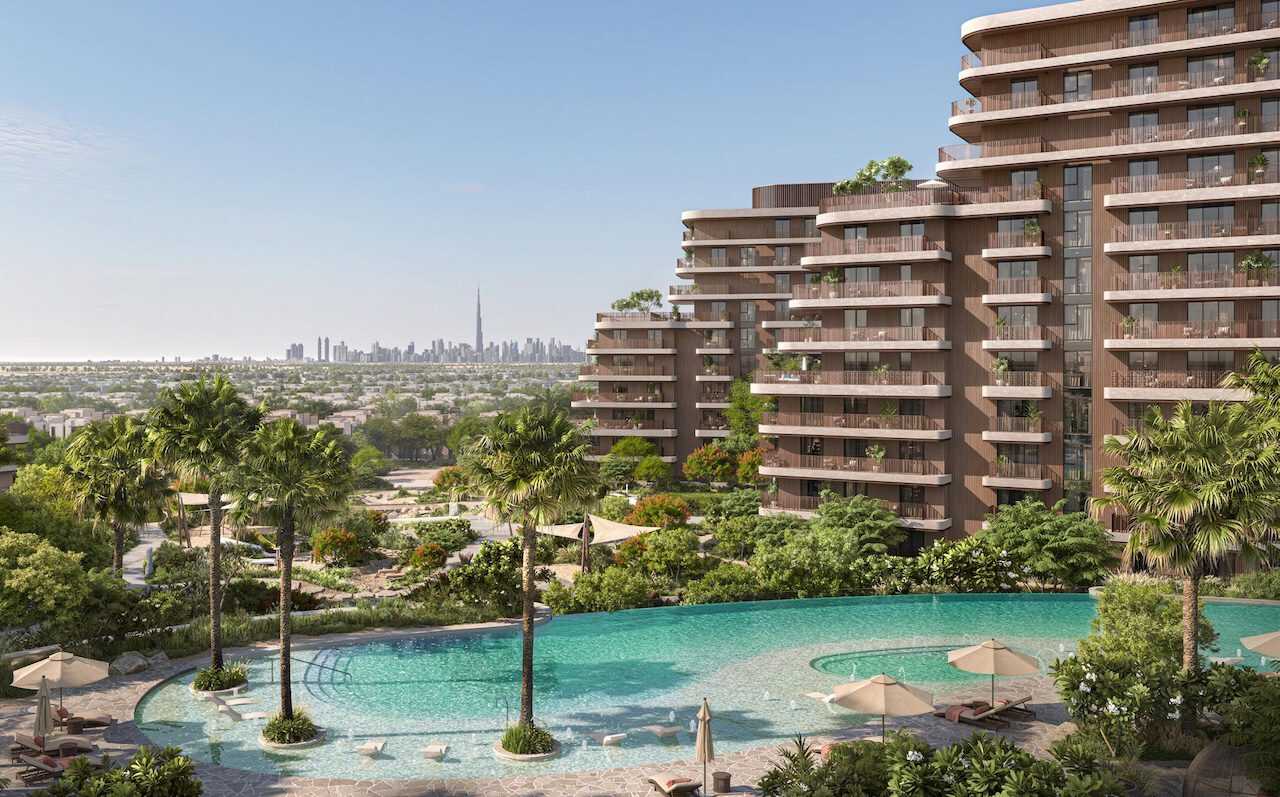 نمای پروژه The Wilds Residences در The Wilds, Dubai