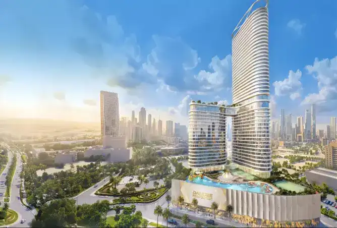 نمای پروژه Serenz by Danube در Jumeirah Village Circle