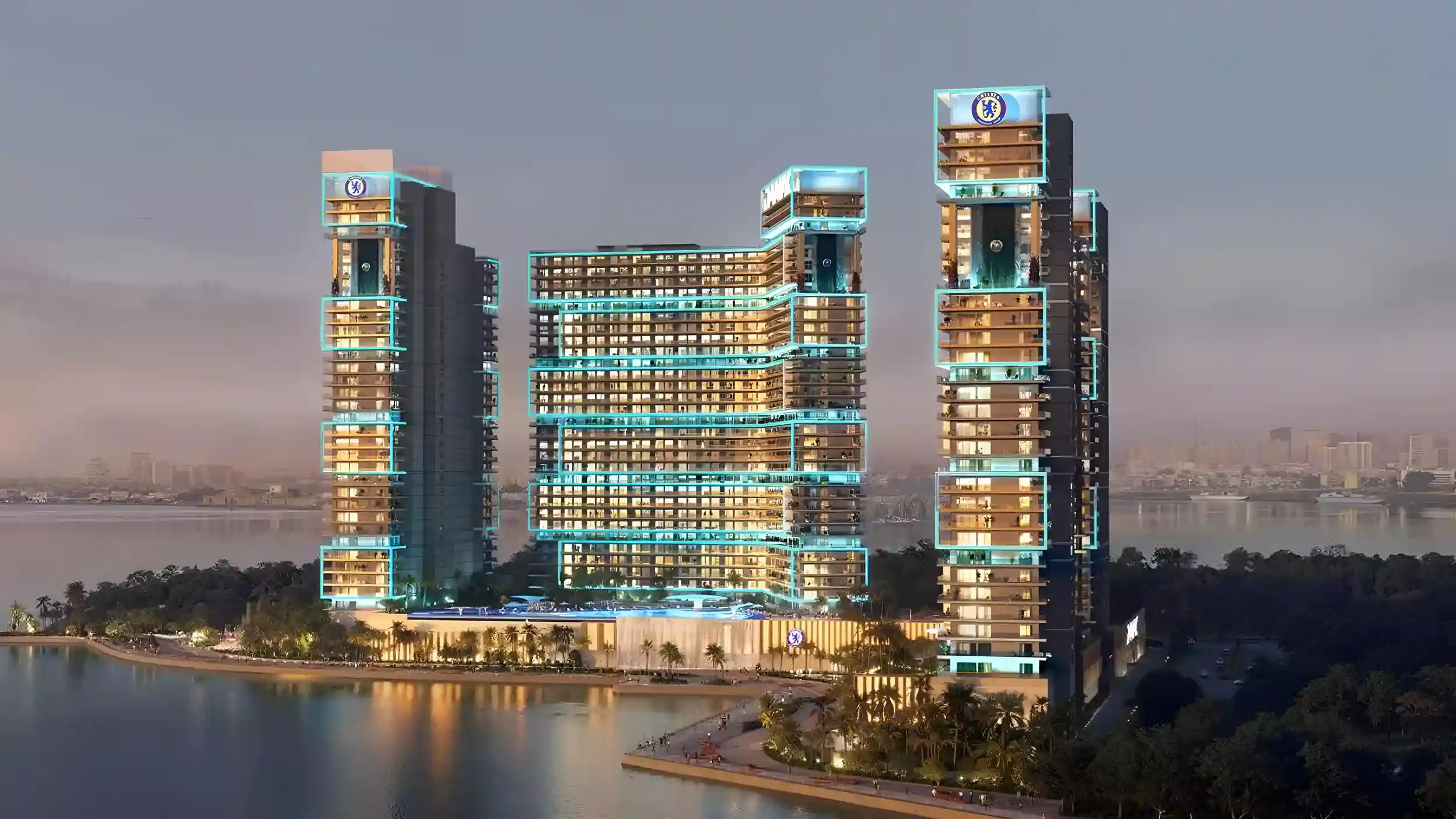DAMAC luxury waterfront residences in Dubai